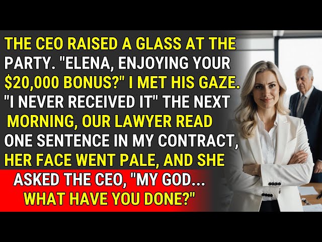 CEO Bragged About My Unpaid Bonus, So I Triggered an Audit ♟️ | #CorporateCheckmate SDDEFAULT Thumbnail