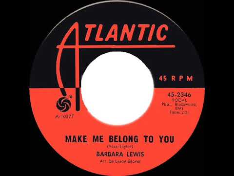 1966 HITS ARCHIVE: Make Me Belong To You - Barbara Lewis (mono 45)