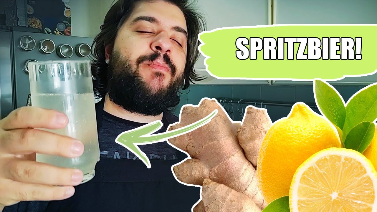 SPRITZBIER - REFRIGERANTE CASEIRO DE LIMÃO E GENGIBRE | Fermentura