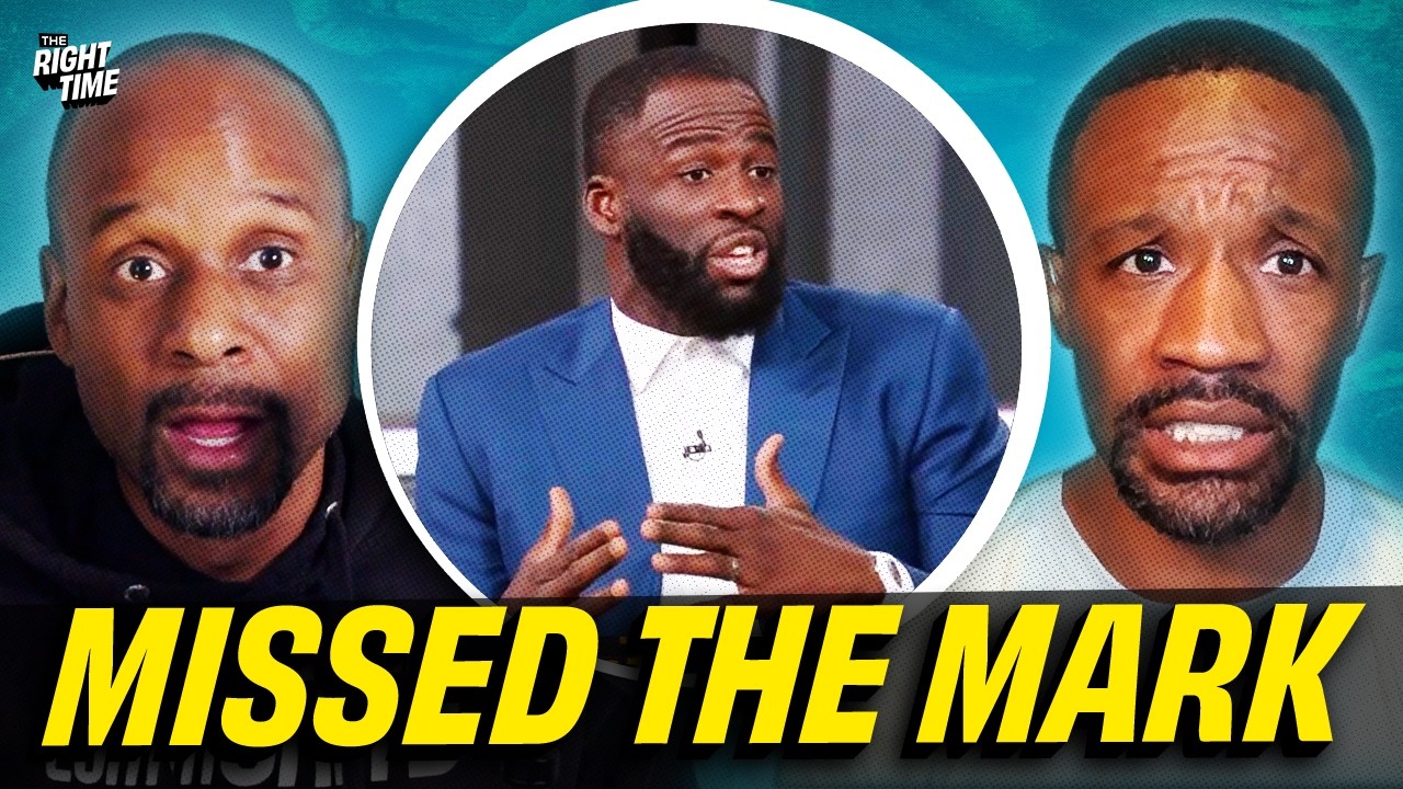 Draymond Green CROSSED THE LINE With Charles Barkley | Bomani Jones & Domonique Foxworth