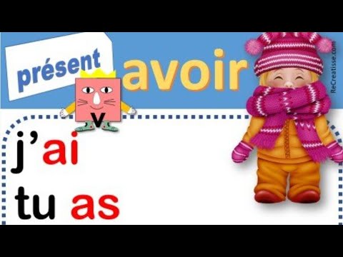 Le Verbe Être et Le Verbe Avoir Au Présent De l'indicatif