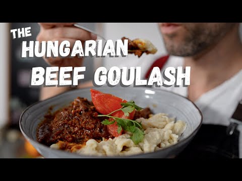 the Hungarian Beef Goulash Stew [authentic recipe]