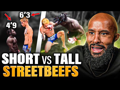 5 Times Short Guys Punished Taller Opponents! | STREET BEEF REACTION!