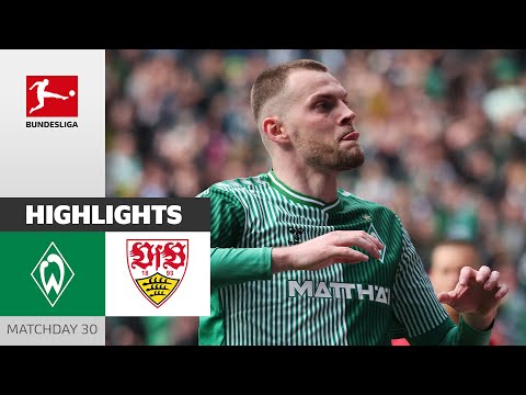 Resumen de Werder Bremen vs Stuttgart Matchday 30