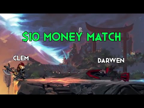 Clem vs Darwen btw - $10 Money Match - Pro Brawlhalla - 2022 - NA - Brawlhalla Show Match #281