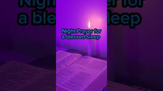 Night Prayer for blessed sleep #nightprayer #prayer #amen