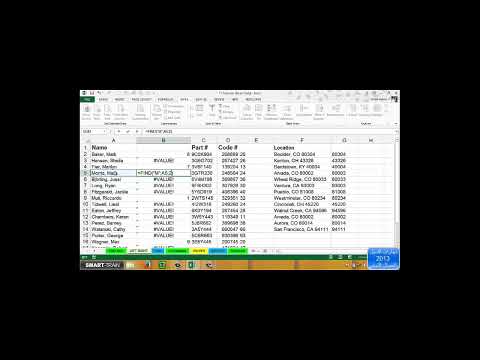 27 دورة مهارات اكسيل Excel 2013   الدرس السادس والعشرون  الدوال النصية الجزء الثاني