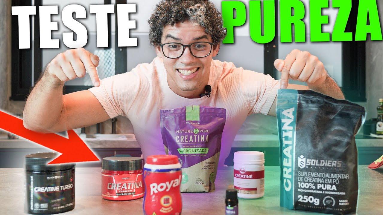 CREATINAS APROVADAS? NATUSVITA, INTEGRAL MÉDICA, BLACK SKULL, VITAFOR, SOLDIERS... (TESTE 02)