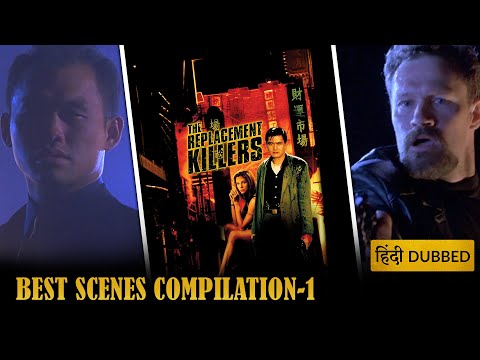 THE REPLACEMENT KILLERS | Most Iconic Scenes | Hollywood Movie Hindi Dubbed