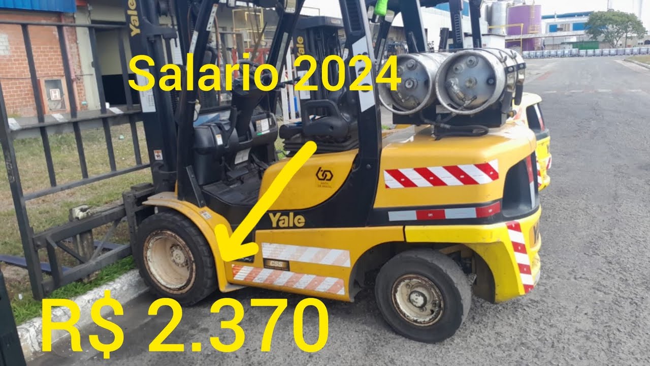 Salario operador  #empilhadeira 2024