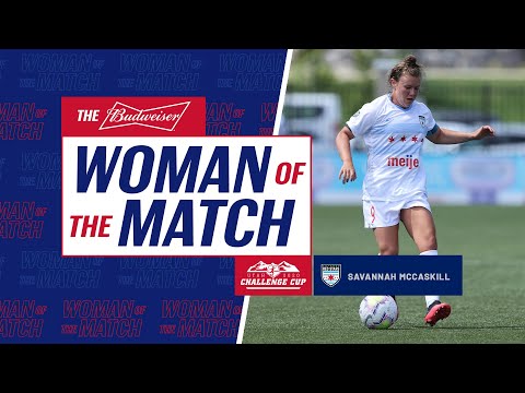 Budweiser Woman of the Match | Savannah McCaskill, Chicago Red Stars