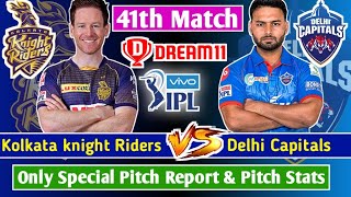 Sharjah Cricket Stadium Pitch Report | KKR vs DC Today IPL Match Pitch Report | IPL 2021