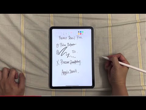 Apple iPad A16 Using Baseus Smooth Writing 2 Series Wireless Charging Stylus