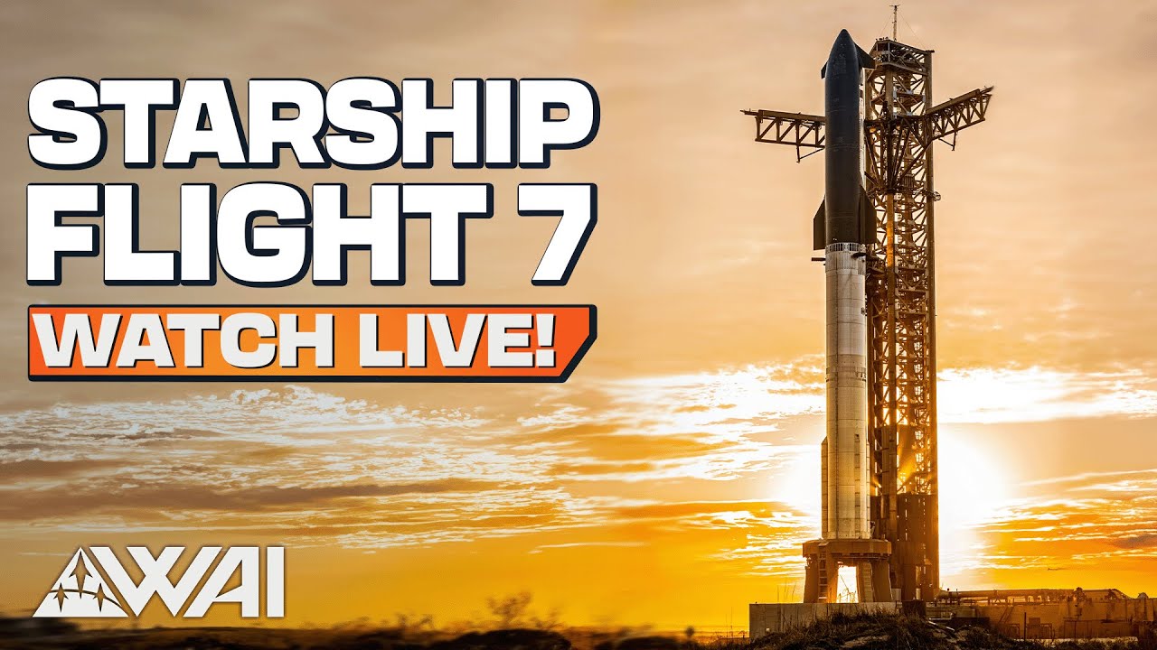 REPLAY! SpaceX FINALLY launches Starship Flight 7 LIVE from Starbase, TX! Watch with us!