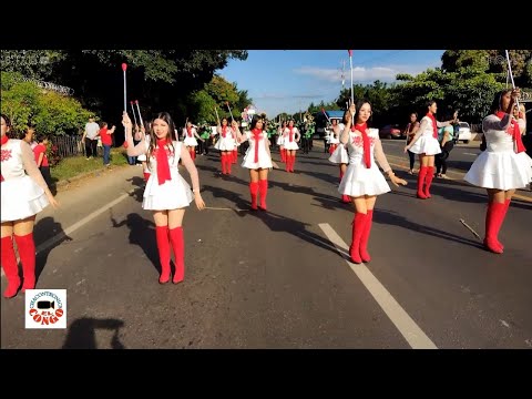 INCAS MUSIC BAND en Desfile del Correo El Refugio 2025, Ahuachapán, El Salvador.
