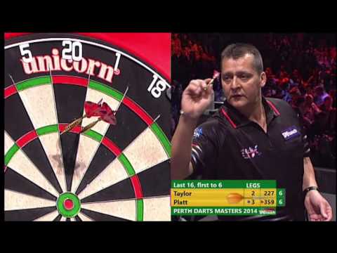 PDC World Tour 2014 - Perth Darts Masters 2014 - First Round - Taylor VS Platt