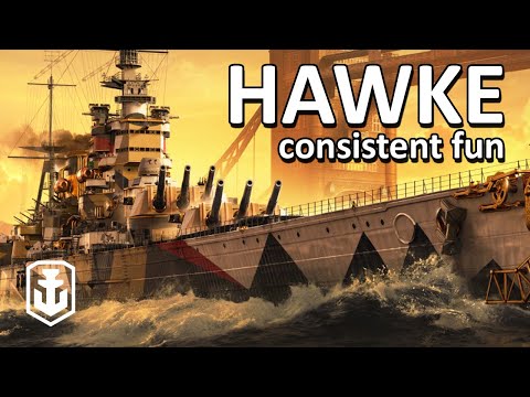 The British Battlecruisers Are Amazing - Hawke Tier 8