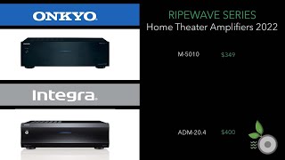 Video thumbnail for Onkyo Integra Amplifiers 2022 - Onkyo M-5010, Integra ADM-20.4 by Ripewave Audio