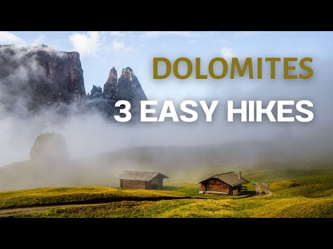My 3 favourite easy Hikes in the Dolomites