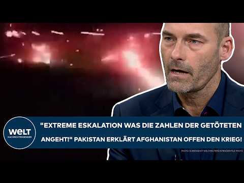 PAKISTAN: Kriegserklärung an Afghanistan! "Extreme Eskalation was die Zahlen der Getöteten angeht!"