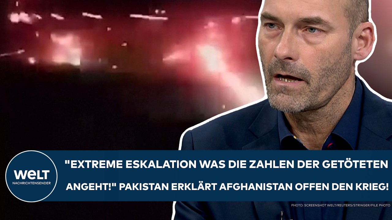 PAKISTAN: Kriegserklärung an Afghanistan! "Extreme Eskalation was die Zahlen der Getöteten angeht!"