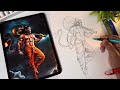 Draw With Me How To Draw Hanuman Ji Hanuman Ji Full Body Drawing Outline Tutorial