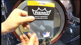 Video thumbnail for How to stick a REMO Falam® Slams sticker on a bass drum! by Roman Pylypenko