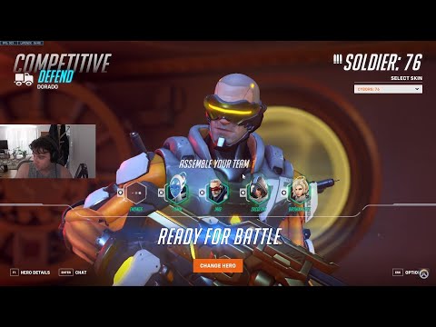 SOLDIER 76 BUFF! WHAT TOP 500 SOLDIER 76 LOOKS LIKE! JAKE OVERWATCH 2 SEASON 5 TOP 500
