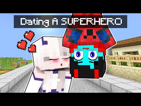 Dating a SUPERHERO in Minecraft! 🧡