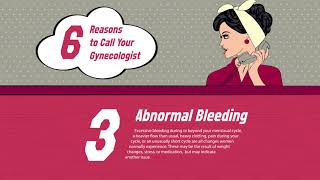 6 Reasons to Call Your Gynecologist