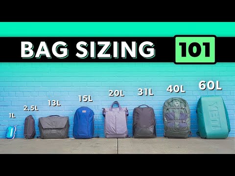 How To Choose the Right Sized Travel Bag for Any Trip