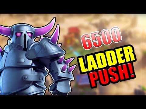 Clash Royale || LADDER PUSH 6500++
