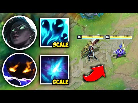 WE PICKED THE HIGHEST SCALING CHAMPIONS AND WON IN 15 MINUTES - League of Legends