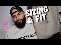 FEAR OF GOD ESSENTIALS HOODIE Sizing Fit How To Style
