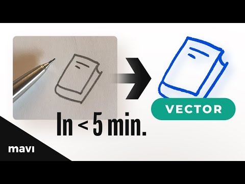 Convert a Hand Sketch to Vector in Less Than 5 Minutes | Graphic Design Tutorial for Beginners