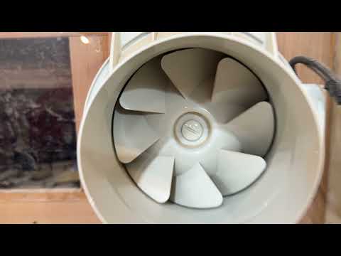 silent series - mixed flow duct fan