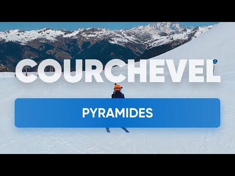 Pyramides (Blue), Courchevel Ski Resort, 3 Valleys, France