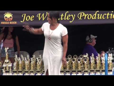 Ms. Olympia Lenda Murray at Muscle Beach