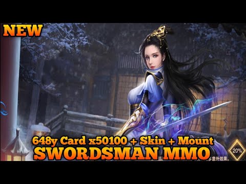 648y Card x50100 + 999,999,999 Ingots - SwordsMan MMO