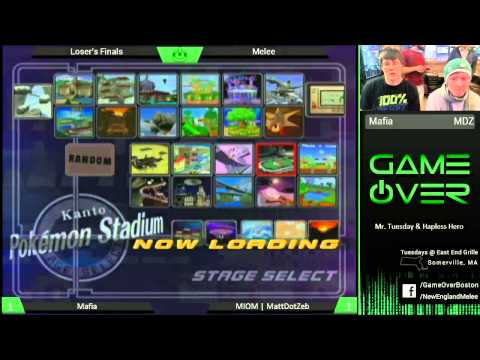 Game Over V - Mafia (Peach) vs MattDotZeb (Falco) - SSBM LF