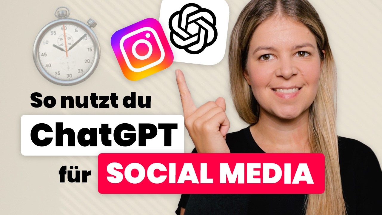So nutzt du ChatGPT für Social Media 🔥 und sparst Zeit bei der Contenterstellung für Instagram ⏱️✅