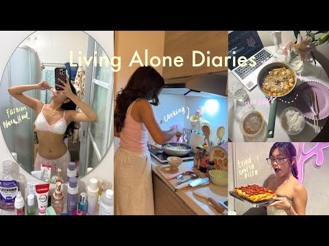 living alone diaries | cooking at home, blackpink concert, fashion nova recos!