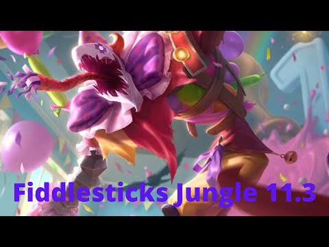 Fiddlesticks Jungle Carry! Pentakill (Unofficial) Patch 11.4
