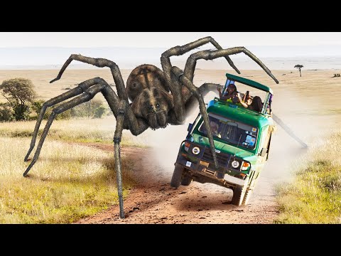 , title : 'Dünyada Arazi Aracı Boyutunda Örümcekler Ortaya Çıksa Neler Olurdu'