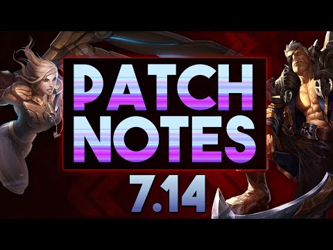 LoL Patch Notes 7.14 - Singed 800 Movespeed & Kayn Release