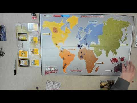[SPOILERS] Risk Legacy w/ 4 players Game 2