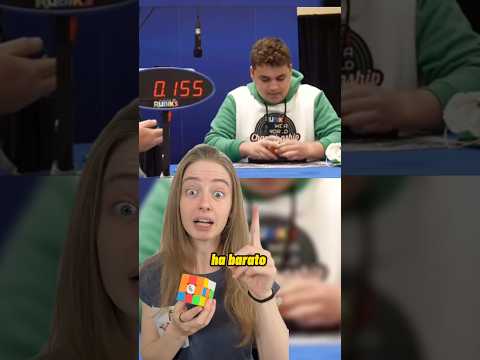 Ha BARATO in diretta ai MONDIALI di Cubo di Rubik