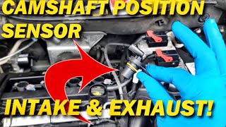 HOW TO REPLACE INTAKE / EXHAUST CAMSHAFT POSITION SENSORS ON 2.4L 2015 JEEP PATRIOT FAST & EASY DIY!