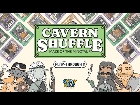 Cavern Shuffle - Maze of the Minotaur | Play-Through Video 2