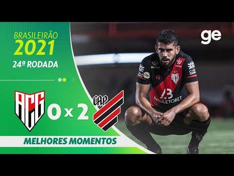 Gols e lances de Atlético-GO x Athletico Paranaense